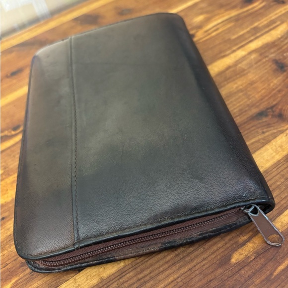 Vintage Leather Portfolio Business Document ,Notepad - Picture 2 of 14